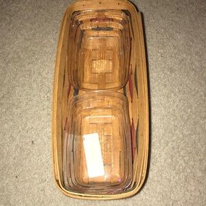 Collectible longaberger basket